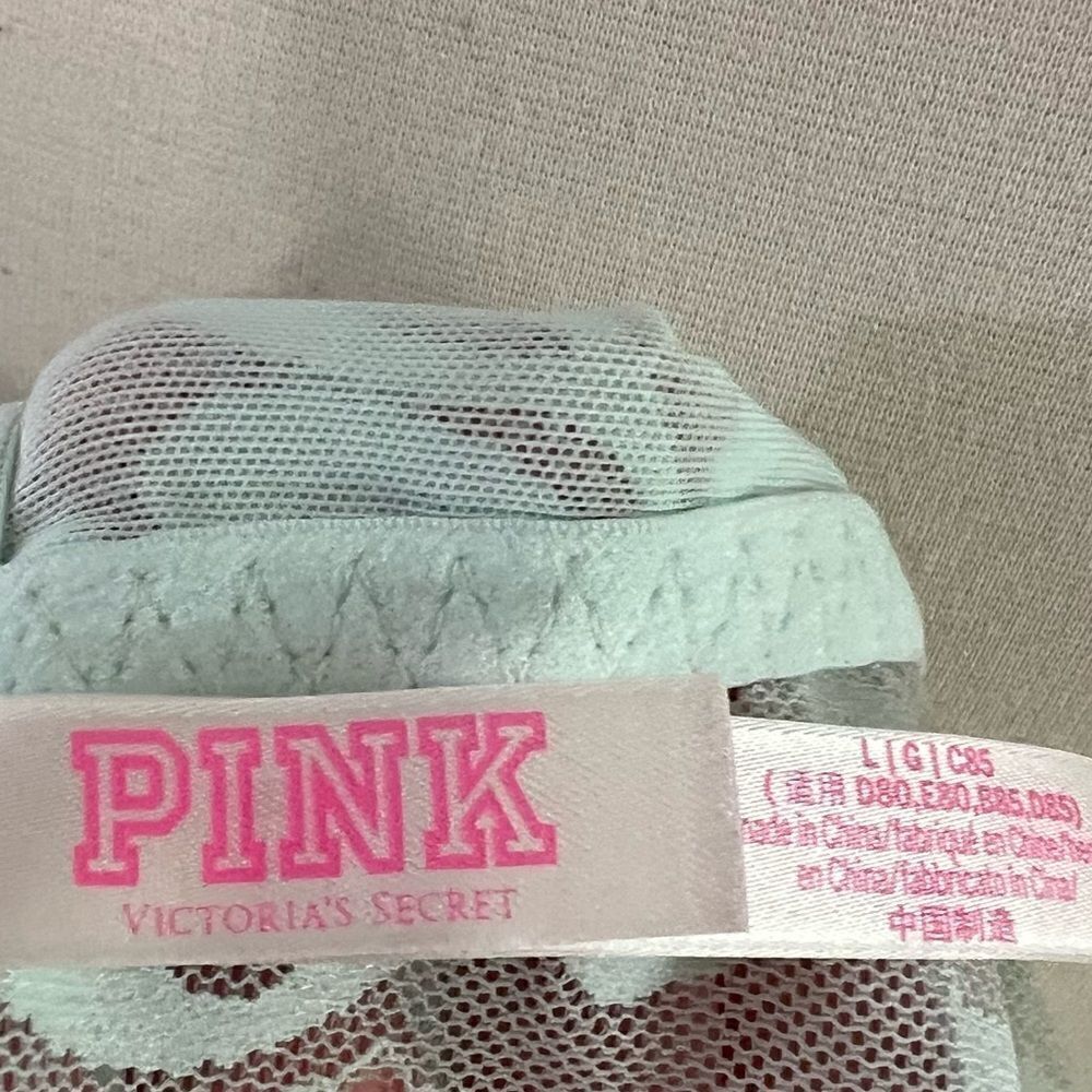 Victoria’s Secret PINK Push-Up Lace Bralette Size Large - Picture 3 of 4
